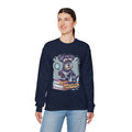 Curiosity Unleashed Schnauzer Unisex Crewneck Sweatshirt – Dog on Books