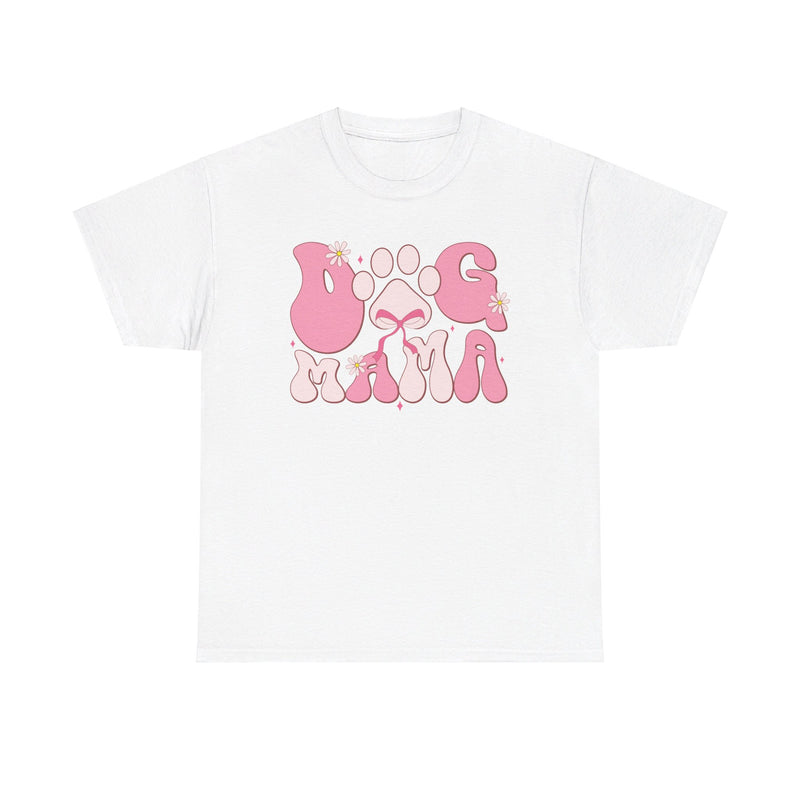 Dog Mama Retro Heavy Cotton Tee