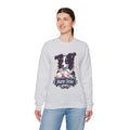 Master Herder Border Collie Unisex Crewneck Sweatshirt – Herding Sheep Design