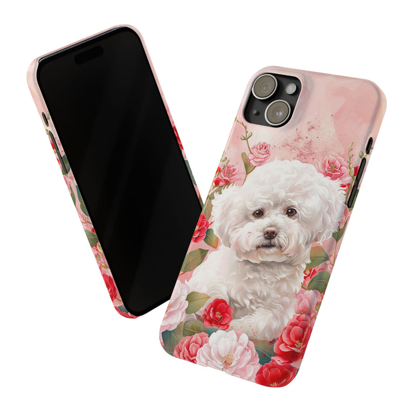 Bichon Frise iPhone Slim Phone Cases