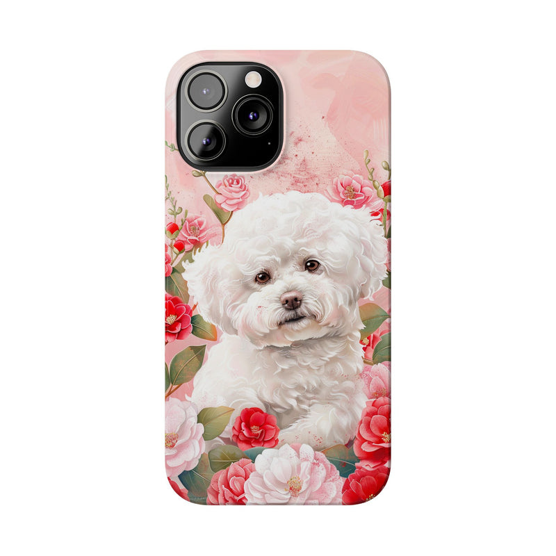 Bichon Frise iPhone Slim Phone Cases