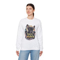 Tiny but Mighty French Bulldog Unisex Crewneck Sweatshirt – Muscular Design for Dog Lovers