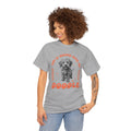 Life is Golden with my Doogle Goldendoodle Mom Dad Unisex Heavy Cotton Tee