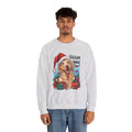 Golden Retriever Christmas Sweatshirt – Fetching Holiday Cheer, Unisex Crewneck