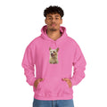 Custom Pet Portrait Unisex Heavy Blend™ Hooded Sweatshirt | Personalized Dog Portrait Hoodie