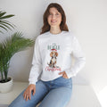 I'll Beagle for Christmas Sweatshirt - Funny Dog Lover Holiday Apparel | Unisex Cozy Christmas Sweatshirt Gift for Beagle Owners Heavy Blend™