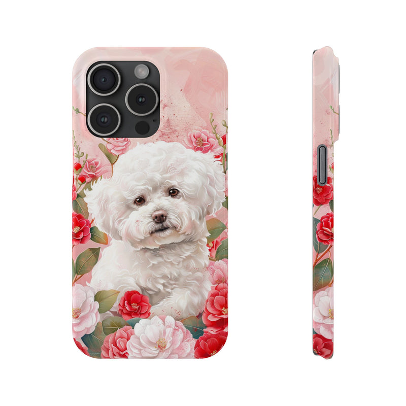 Bichon Frise iPhone Slim Phone Cases