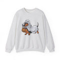 Dachshund Halloween Sweatshirt – Cute Dog with Pumpkin & Boo Text