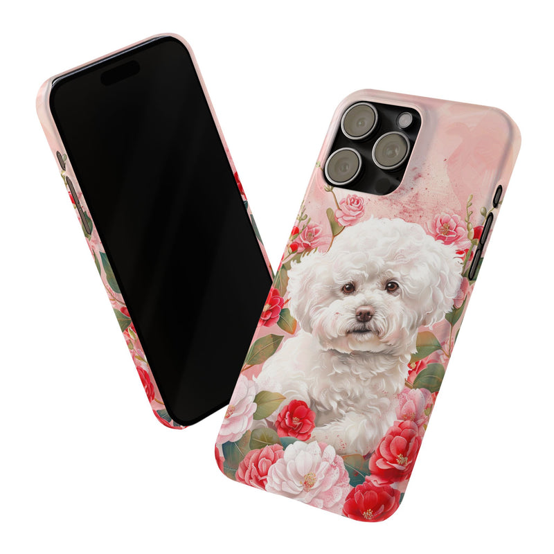 Bichon Frise iPhone Slim Phone Cases