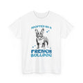 Adopted By A French Bulldog Unisex Heavy Cotton Tee