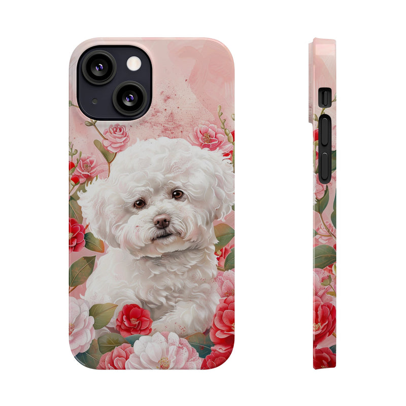 Bichon Frise iPhone Slim Phone Cases