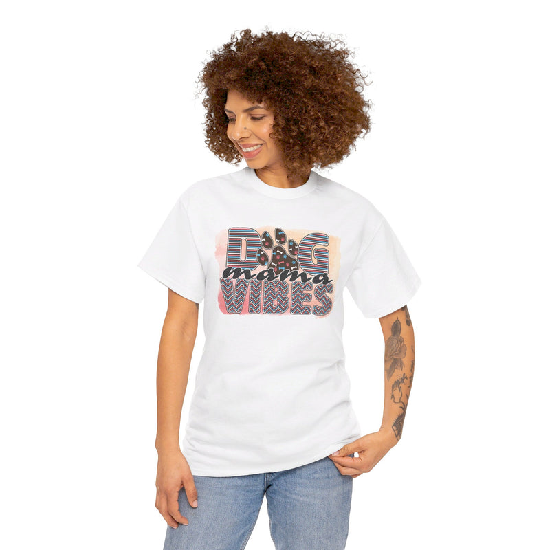 Dog Mama Vibes Unisex Heavy Cotton Tee