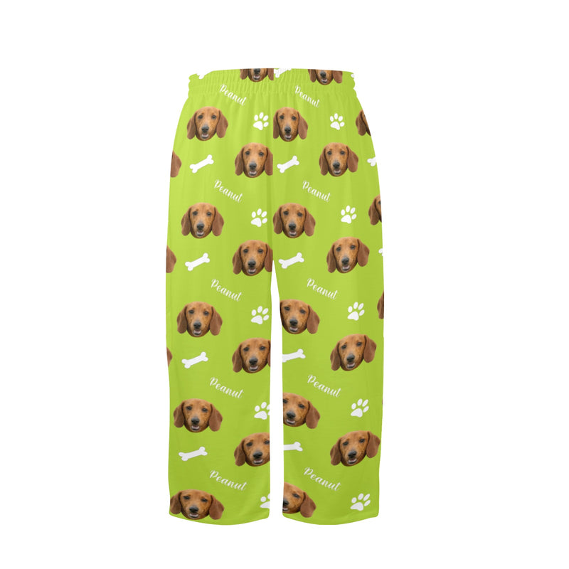 Custom Pet Photo Kid's Pajama, Gift for Dog Lovers, Personalized Little Kids' Pajama Trousers