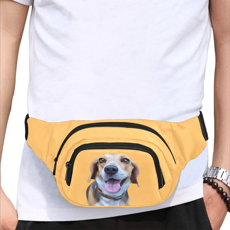 Custom Fanny Pack with Personalized Photo Portrait – Durable and Stylish Accessory