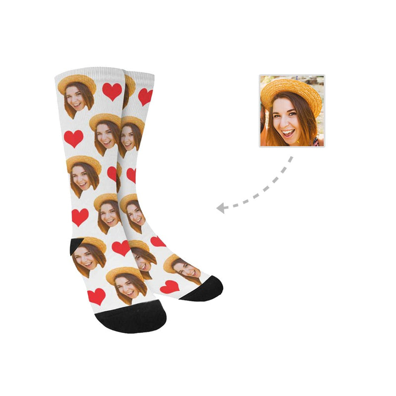 Personalized Pet Photo Socks - Keep Your Pet Close Everywhere You Go! Pet Photo Socks - Unique Keepsakes for Dog and Cat Owners