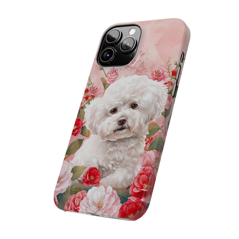 Bichon Frise iPhone Slim Phone Cases