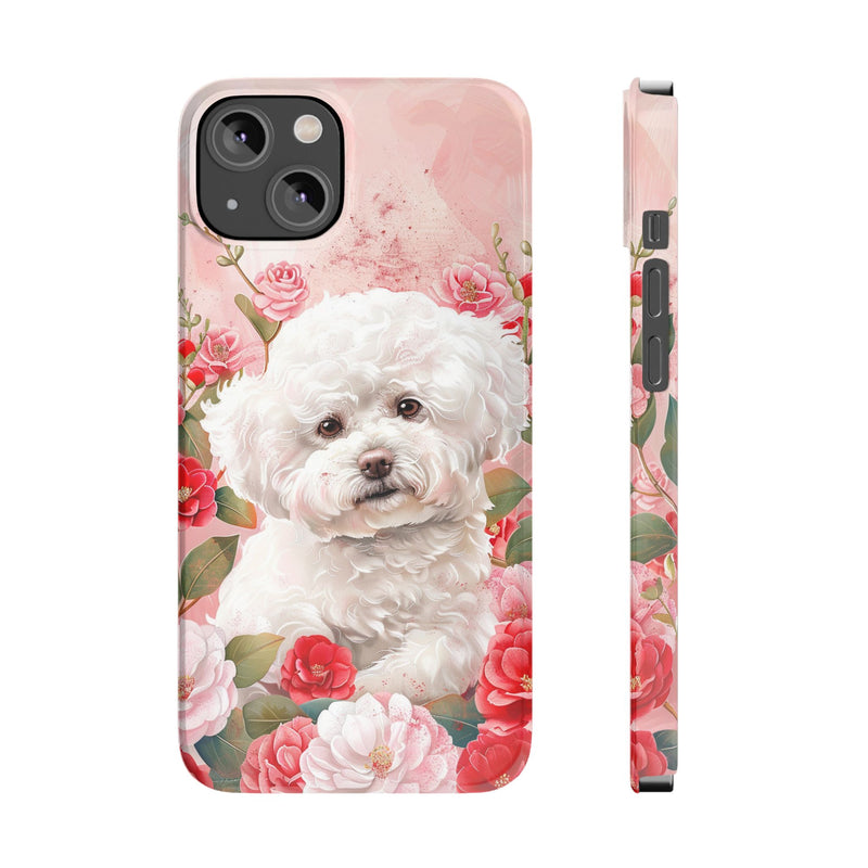 Bichon Frise iPhone Slim Phone Cases