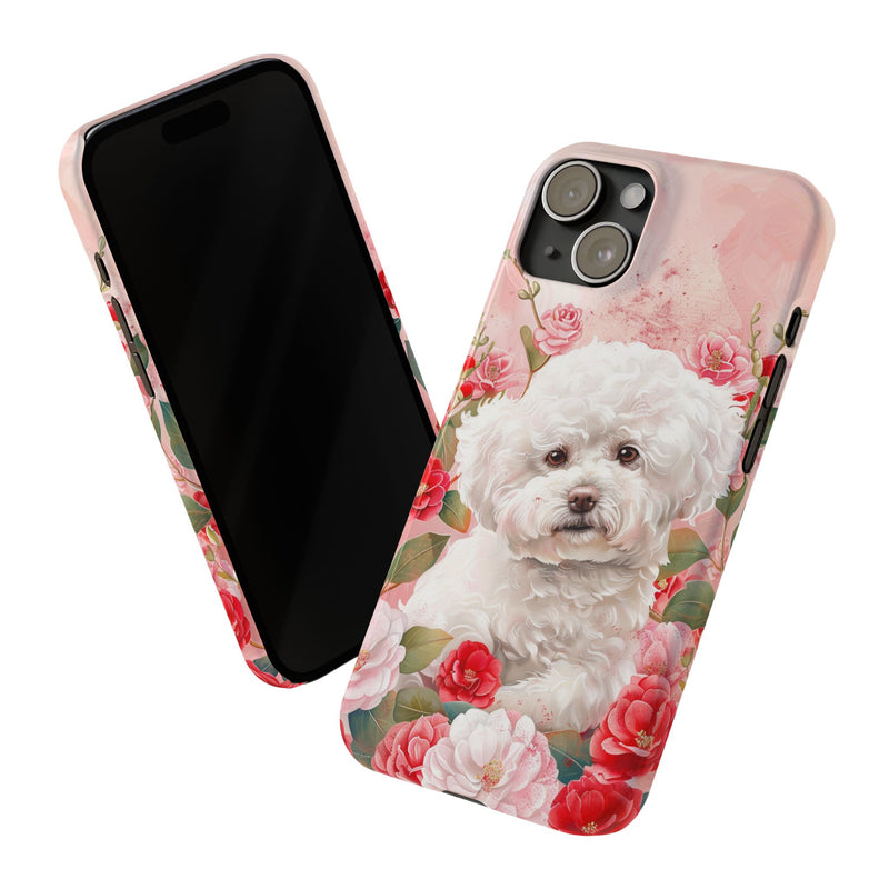 Bichon Frise iPhone Slim Phone Cases