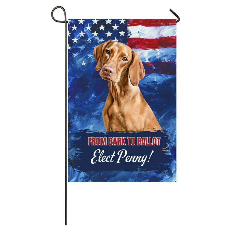 From Bark to Ballot: Personalized Pet Garden Flags for Every Election Enthusiast!