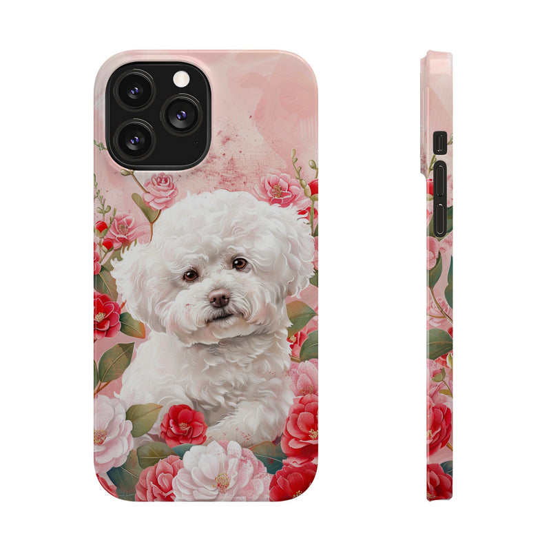 Bichon Frise iPhone Slim Phone Cases