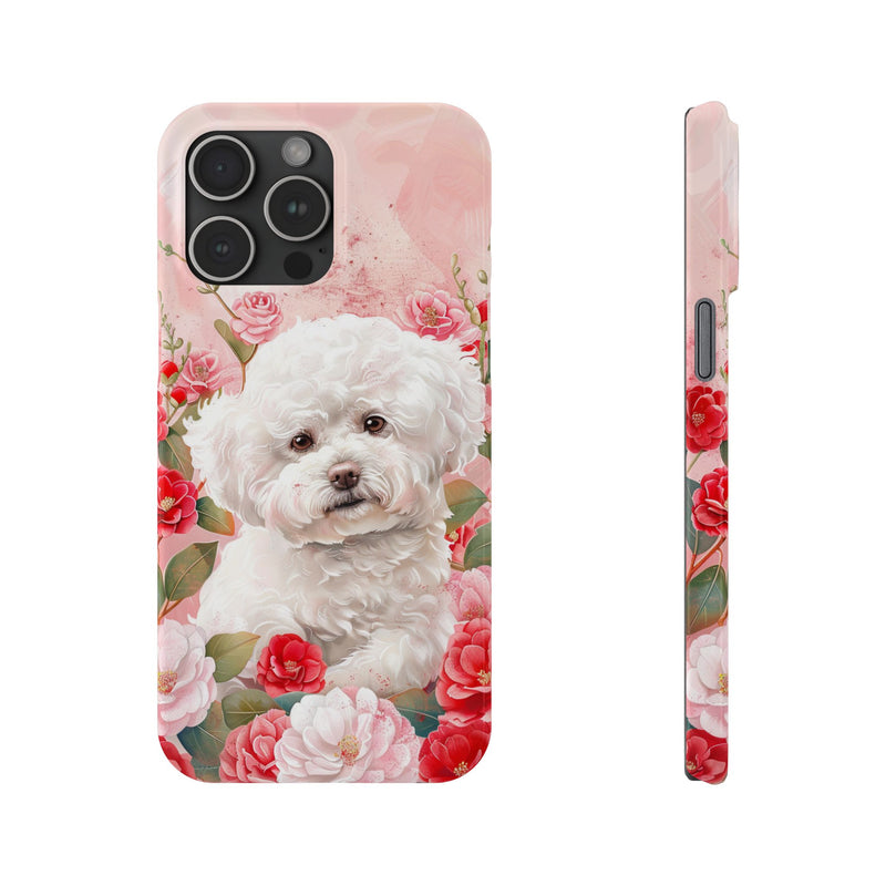 Bichon Frise iPhone Slim Phone Cases