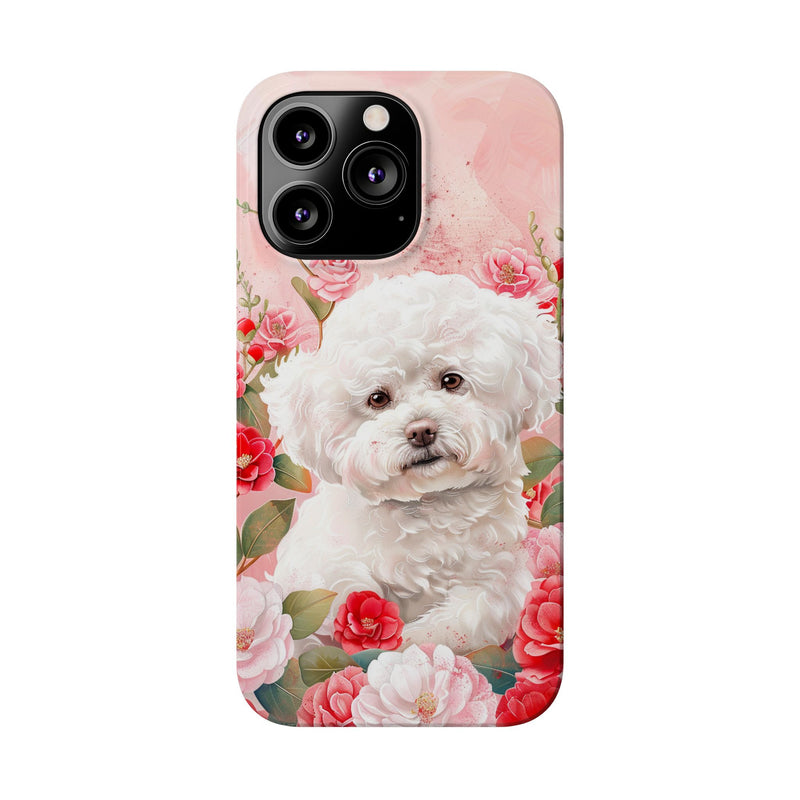 Bichon Frise iPhone Slim Phone Cases