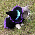 Christmas Wizard Pet Clothes | Festive Purple Outfit for Dogs and Cats