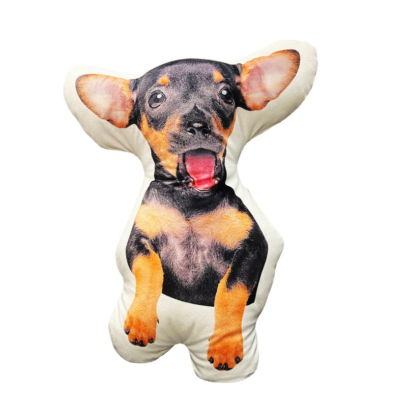 Custom Pet Pillow - Personalized Pet Shaped Pillow with Photo - Unique Gift for Pet Lovers