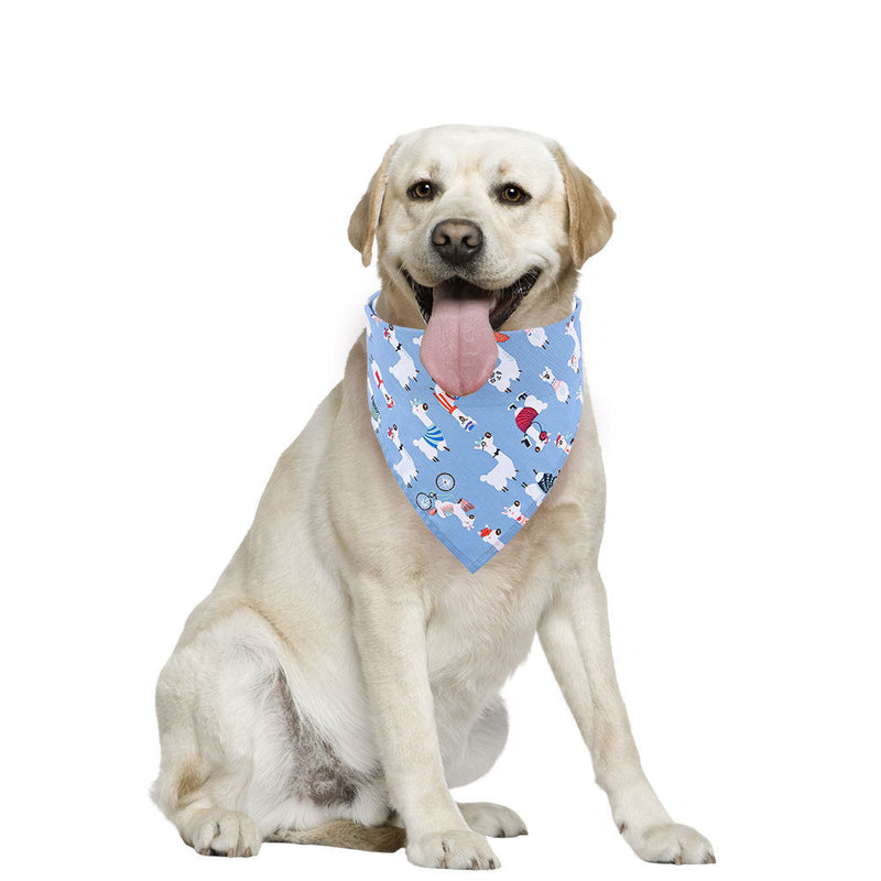 Cute Cartoon Dog Bandana | Stylish and Versatile for All Seasons