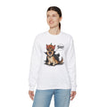 German Shepherd Halloween Sweatshirt – Cute Dog with Pumpkin & Boo Text