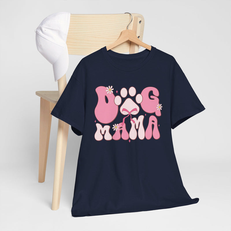 Dog Mama Retro Heavy Cotton Tee