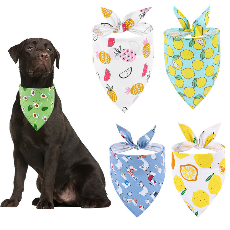 Cute Cartoon Dog Bandana | Stylish and Versatile for All Seasons