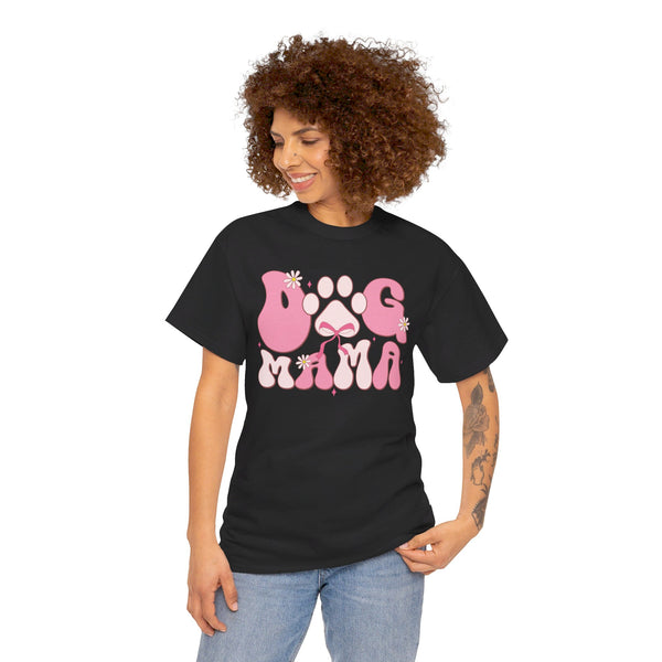 Dog Mama Retro Heavy Cotton Tee