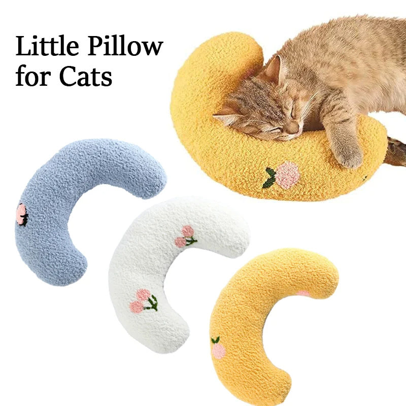 Soft & Cozy Pet Pillow – Calming, Washable Bed for Cats and Small Dogs