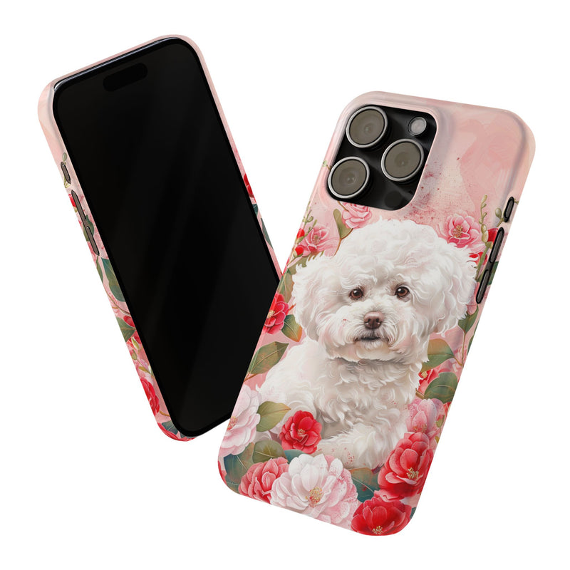 Bichon Frise iPhone Slim Phone Cases