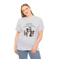 Happy Collie Days Border Collie Christmas Unisex Heavy Cotton Tee | Border Collie Christmas Gifts