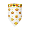 Halloween Pumpkin Bat Dog Scarf Bib