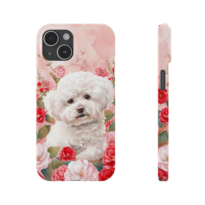 Bichon Frise iPhone Slim Phone Cases