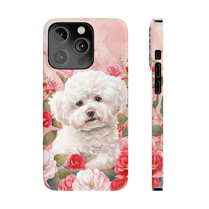 Bichon Frise iPhone Slim Phone Cases