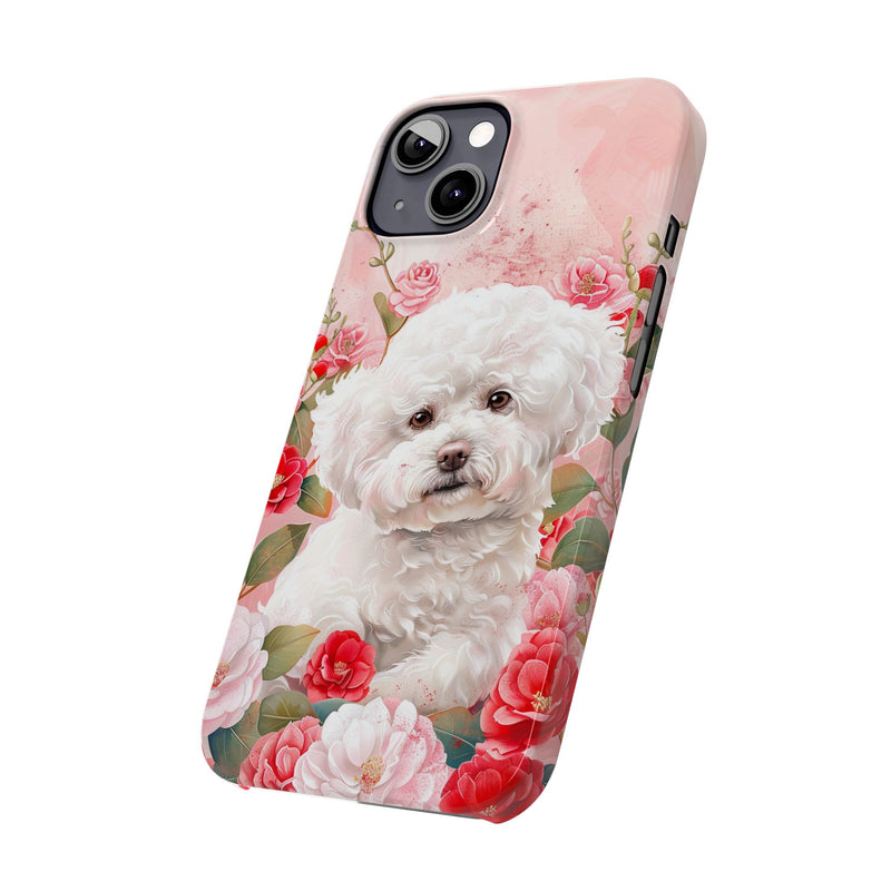 Bichon Frise iPhone Slim Phone Cases