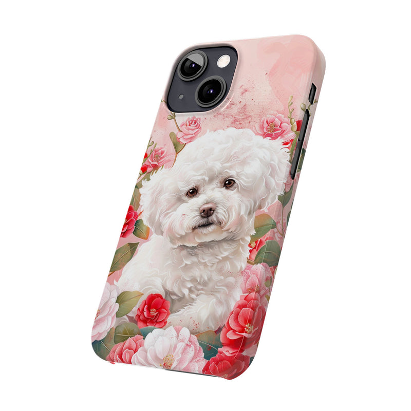 Bichon Frise iPhone Slim Phone Cases