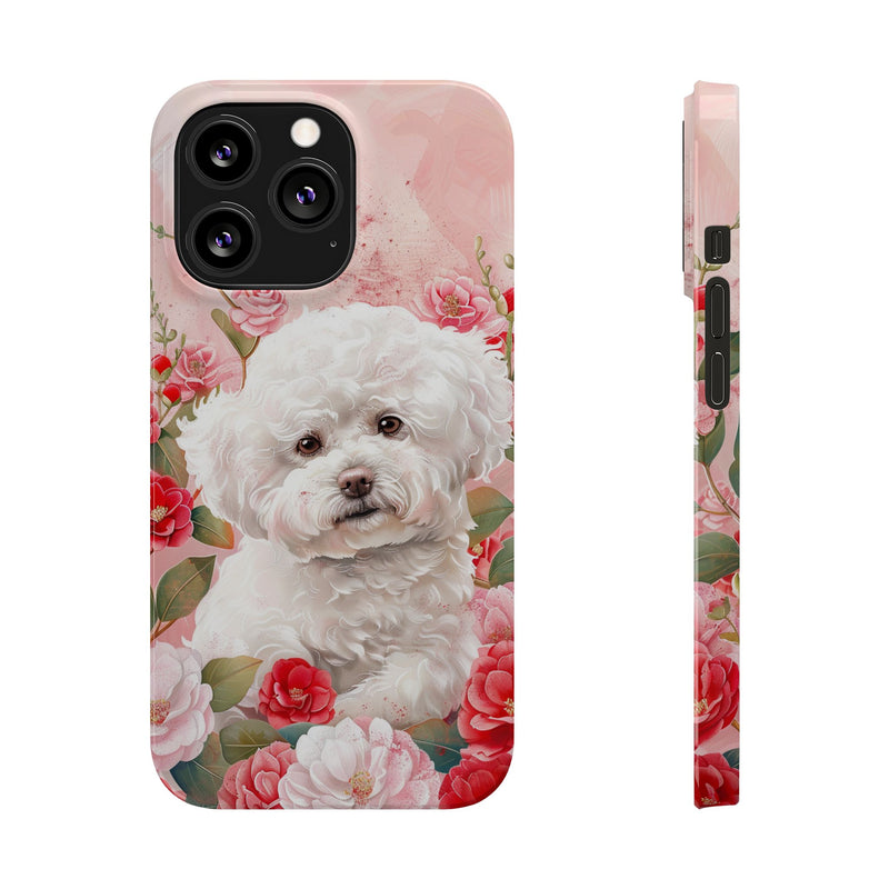 Bichon Frise iPhone Slim Phone Cases