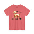 Don't Stop Retrievin Golden Retriever Unisex Heavy Cotton Tee