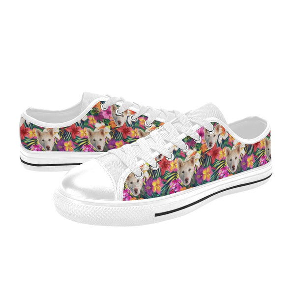 Custom Pet Photo Women Shoes, Personalized Shoes, Custom Printed Shoes, Custom Photo Canvas Shoes