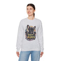 Tiny but Mighty French Bulldog Unisex Crewneck Sweatshirt – Muscular Design for Dog Lovers