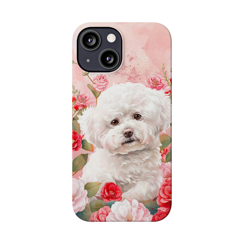 Bichon Frise iPhone Slim Phone Cases