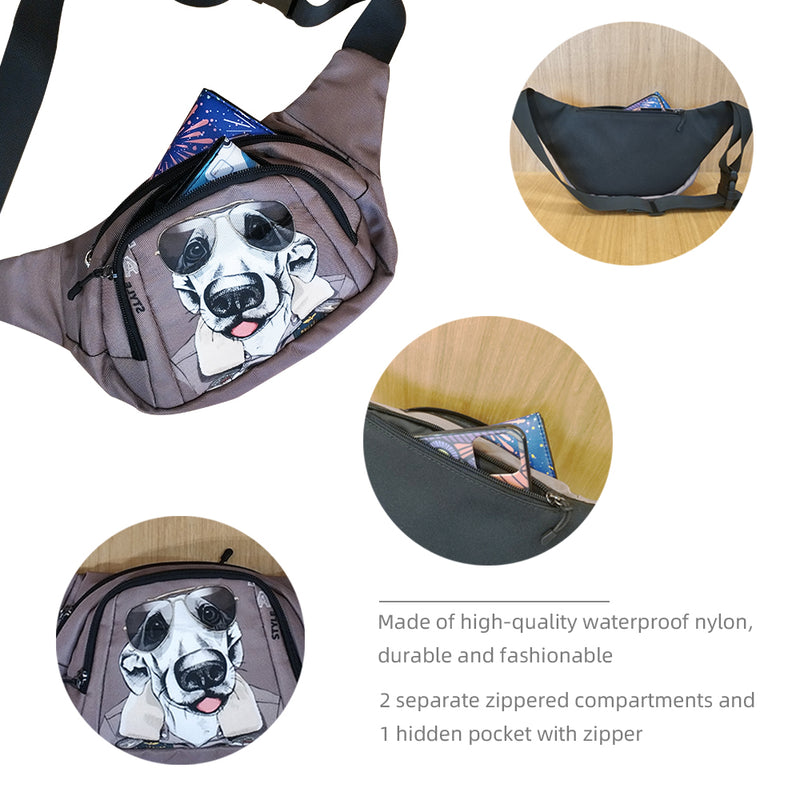 Custom Fanny Pack with Personalized Photo Portrait – Durable and Stylish Accessory