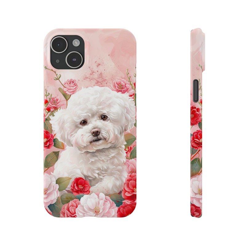 Bichon Frise iPhone Slim Phone Cases