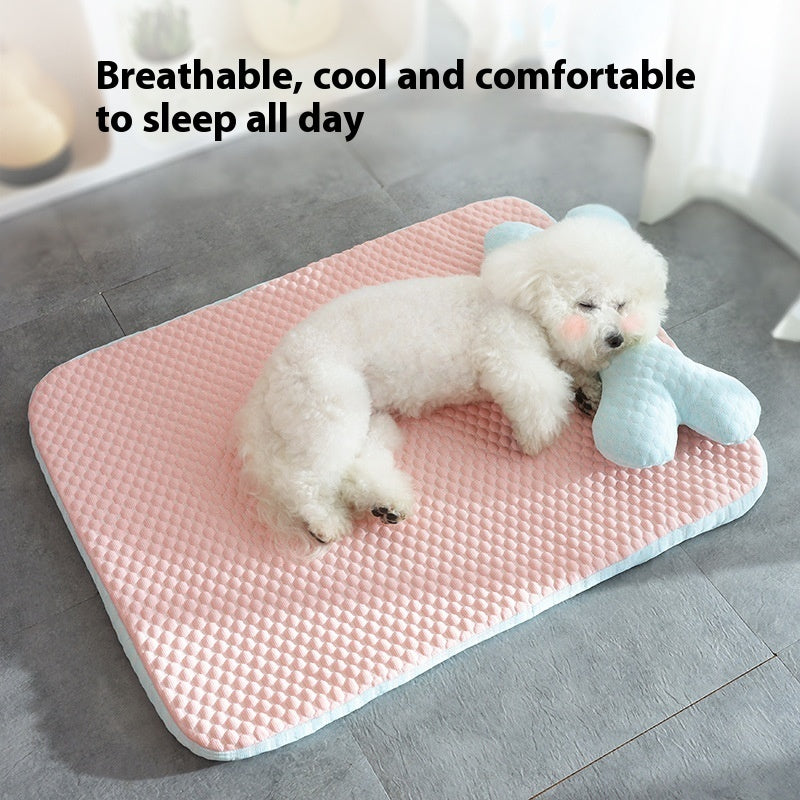 Novelty Dog Cooling Mat – Breathable and Comfortable Pet Cooling Pad