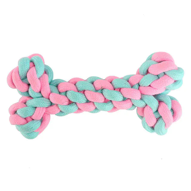 Durable Pet Dog Chew Toys | Cotton Rope Chew Toy for Training and Dental Health